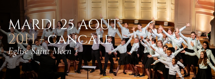 Concert du Chœur National – Cancale, 25 août 2026